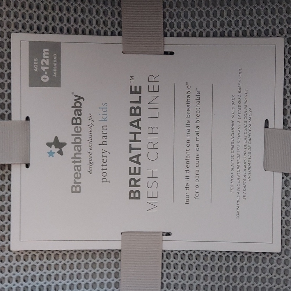 NWT Pottery Barn Crib Liner